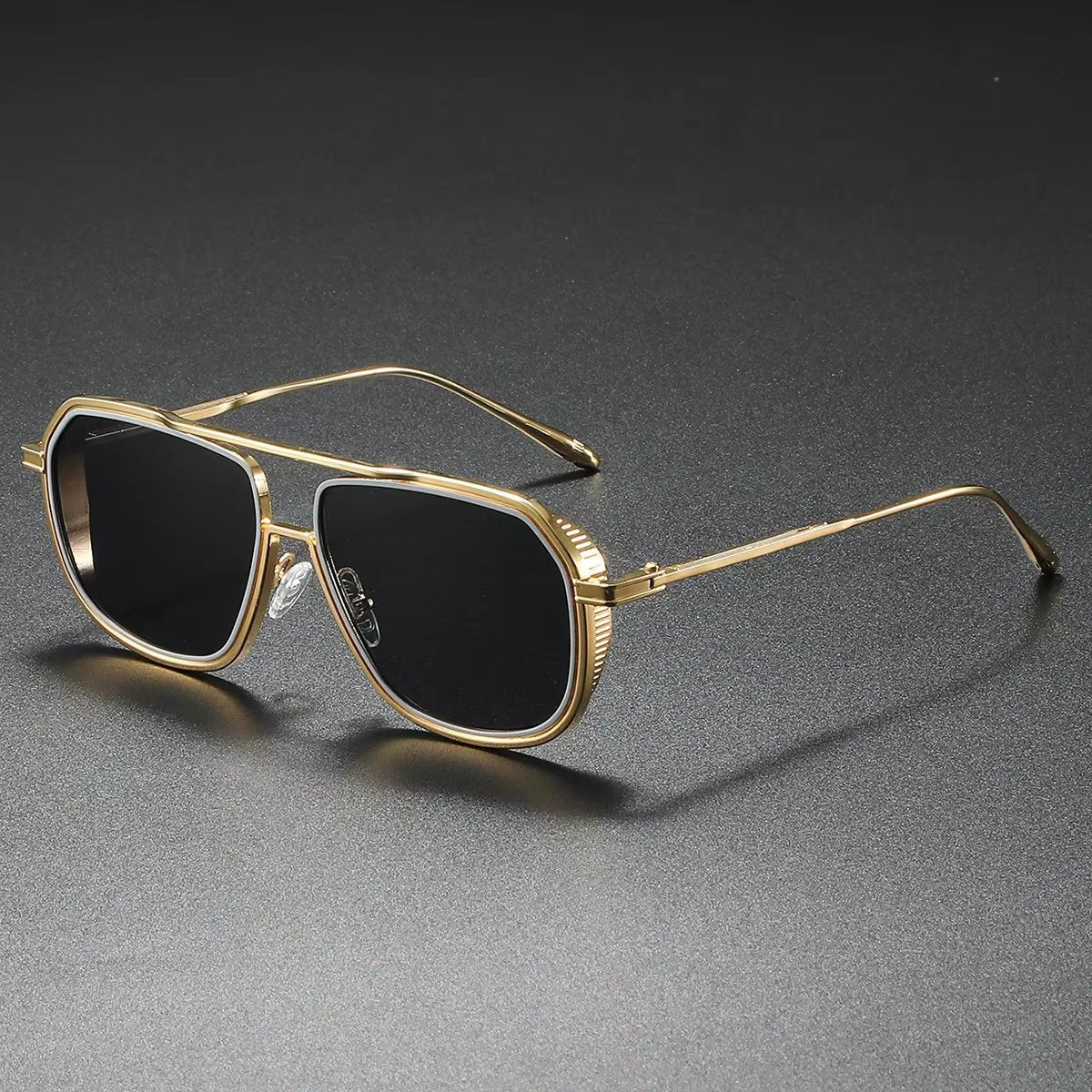 Herren Pilotenbrille Verlaufsglas Klassisch Elegант