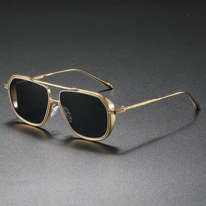 Herren Pilotenbrille Verlaufsglas Klassisch Elegант