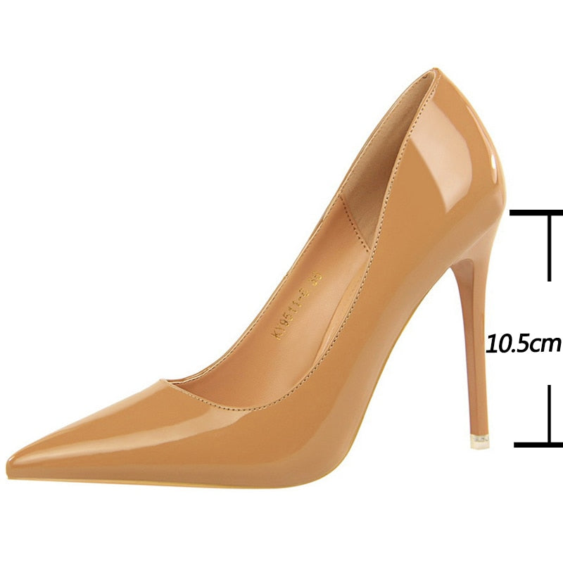 Stiletto Schuhe Hoch Damenschuhe Glitter