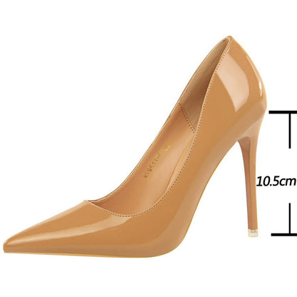 Stiletto Schuhe Hoch Damenschuhe Glitter