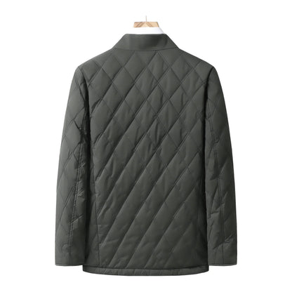 Herren Steppjacke Wasserdicht Isolierend Winterjacke