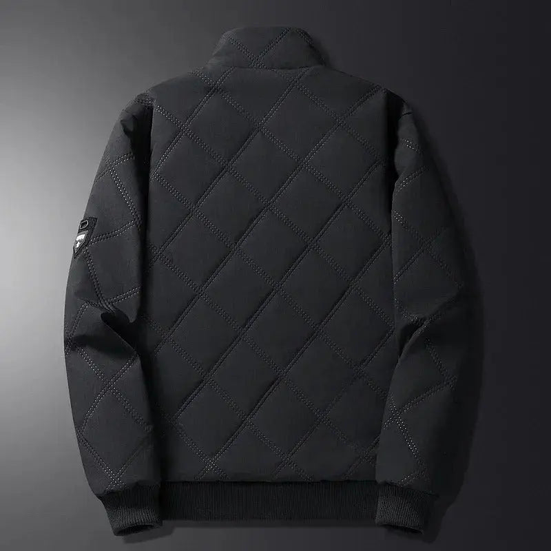 Windichte Herren Winter Jacke mit Fleece Innenfutter