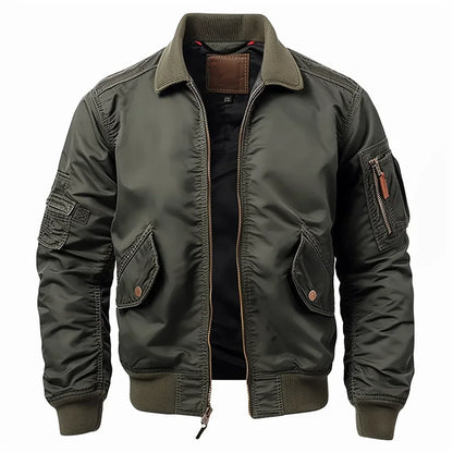 Herren Bomberjacke Sportlich Wasserabweisend - BerlinGlamour