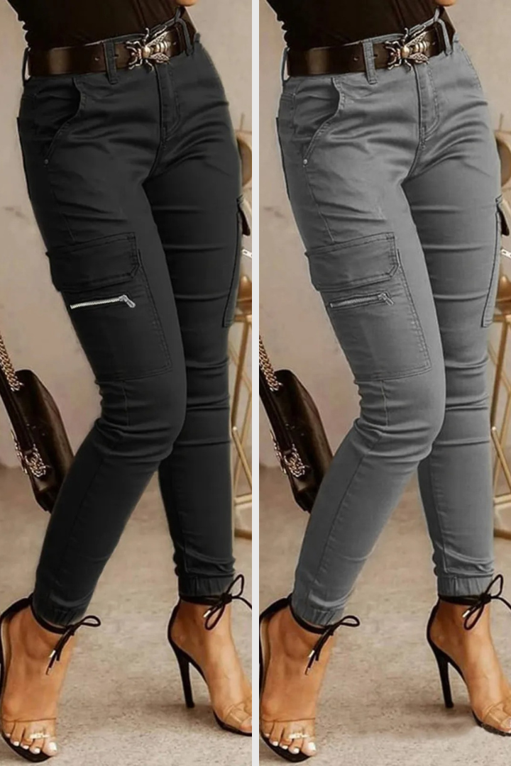 Cargo Damen Hose Modern Bequem