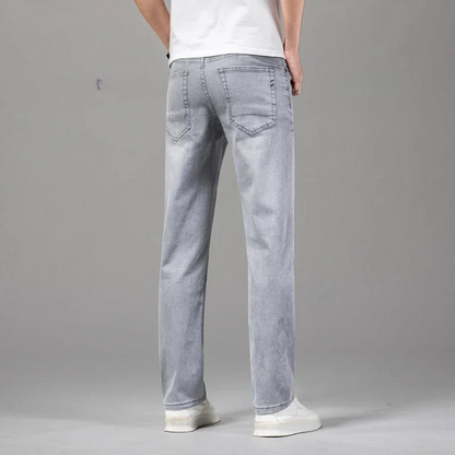 Herren Jeans Baumwolle Bequem Elegant