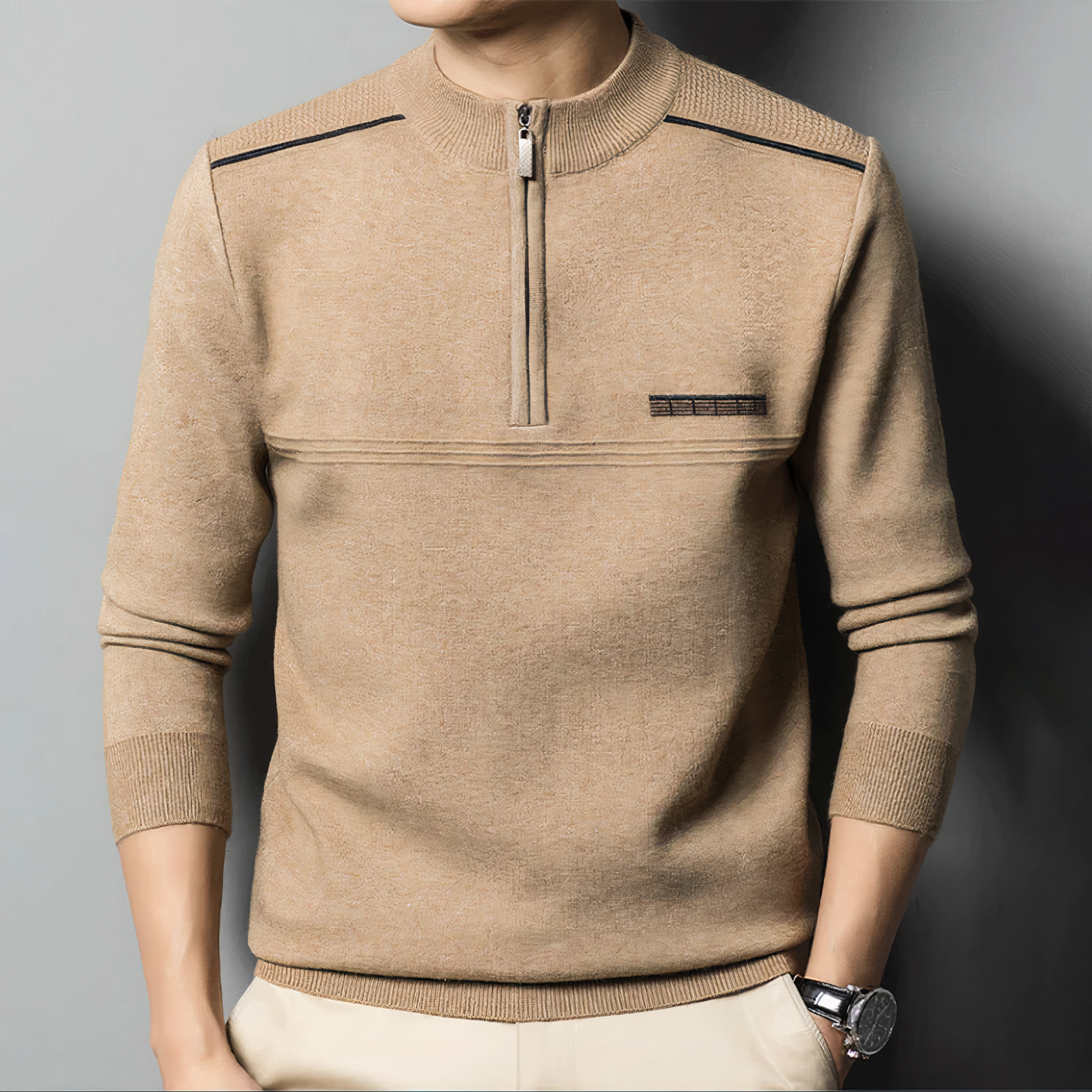 Männer-Pullover: weich, bequem, Brenner