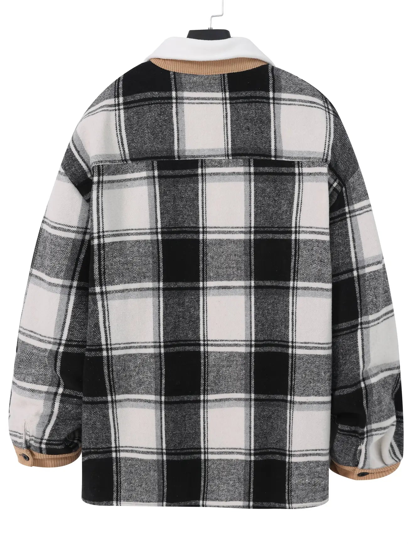 Herren Übergangsjacke Karo Lässig Modern