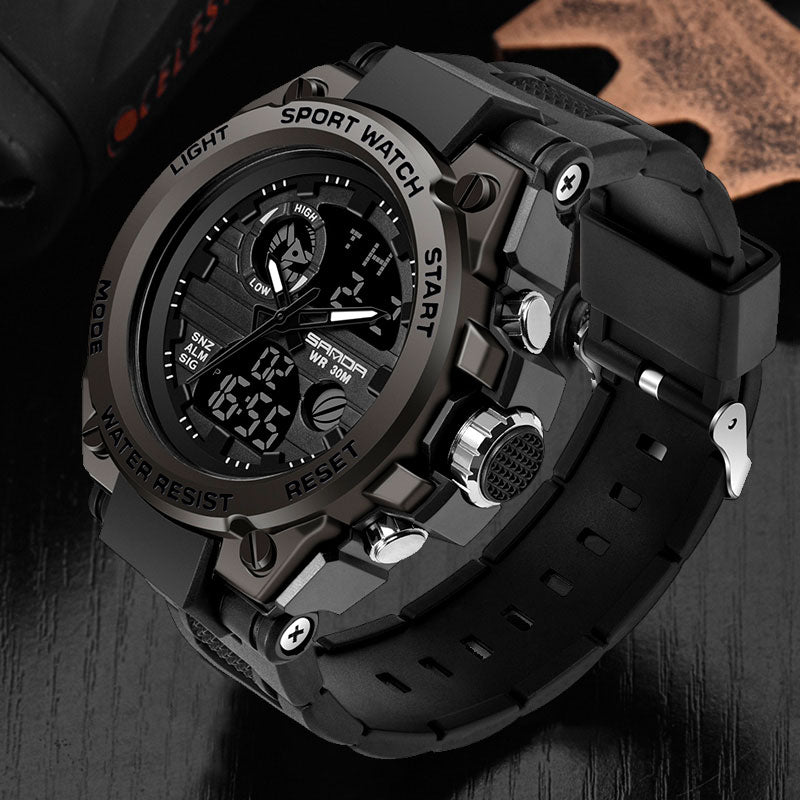 Herren Armbanduhr Sport Digital Wasserdicht - BerlinGlamour