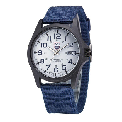 Militär Armbanduhr Taktisch Robust Schwarz
