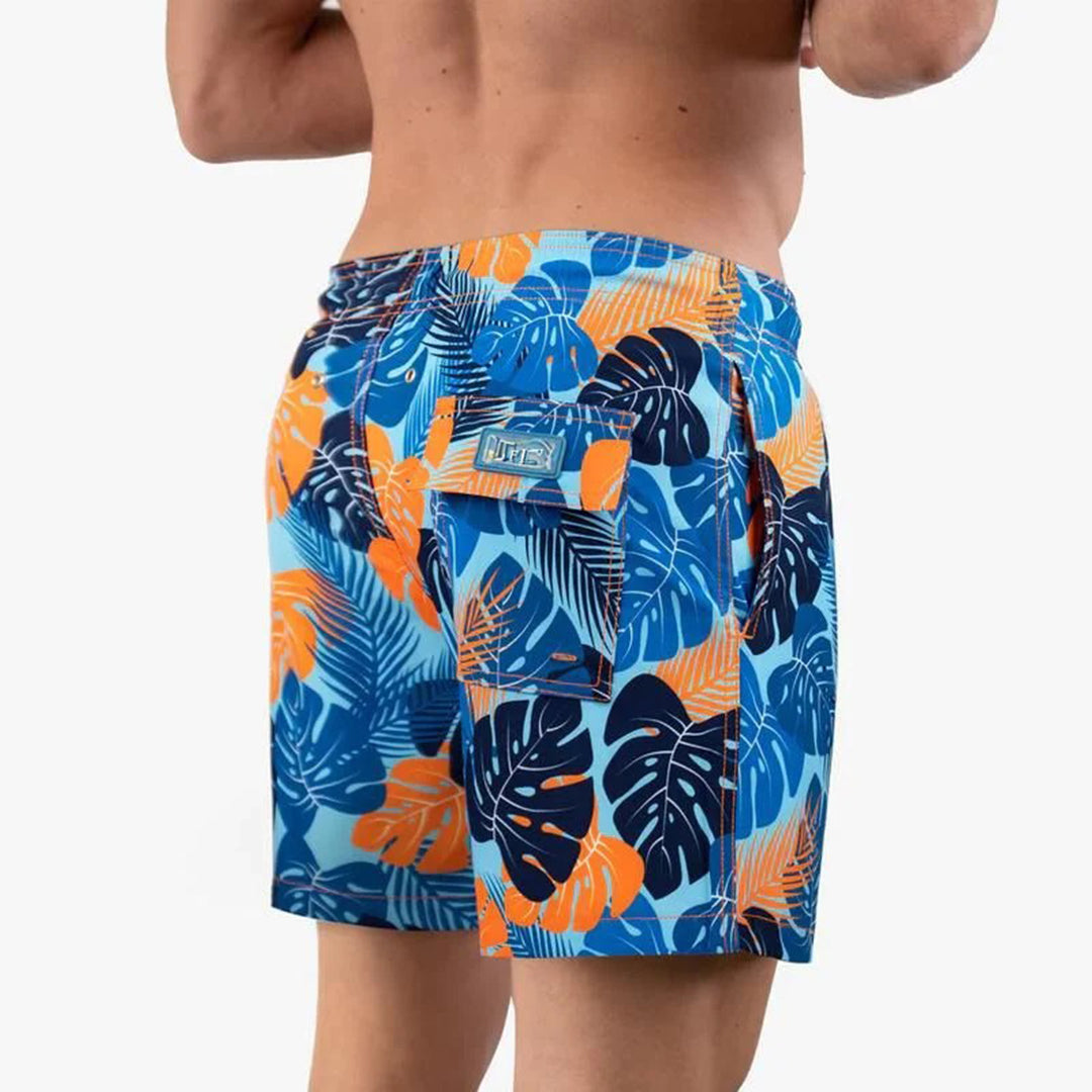 Badeshorts – Kordelzug – 2-in-1 – Boardshorts – Bademode für Männer-Chaps Herrenmode