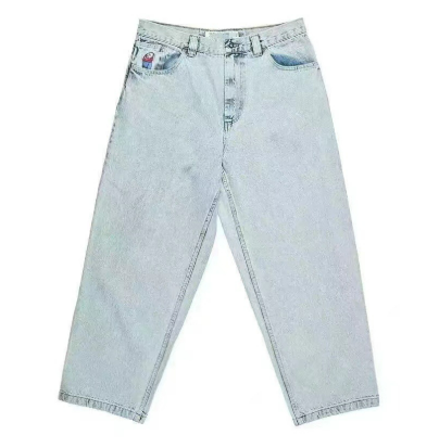 Locker Sitzende Herrenjeans Baggy Style Weites Bein - BerlinGlamour