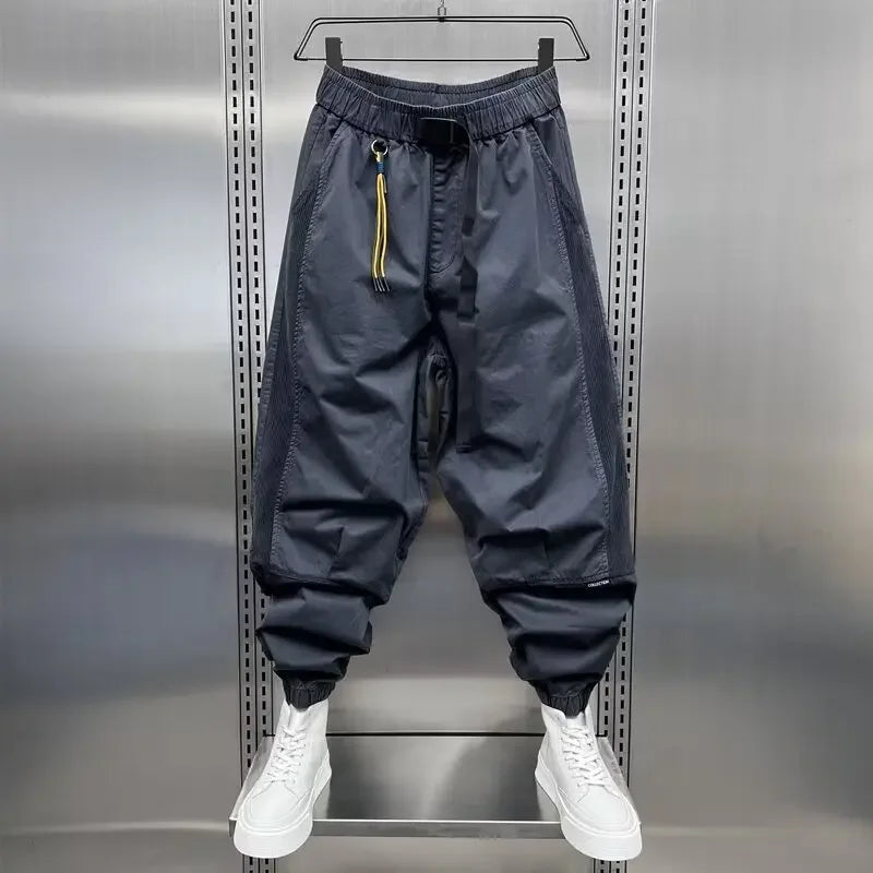 Herren Jogginghose Elastische Taille Lose Fit Sportpants - BerlinGlamour