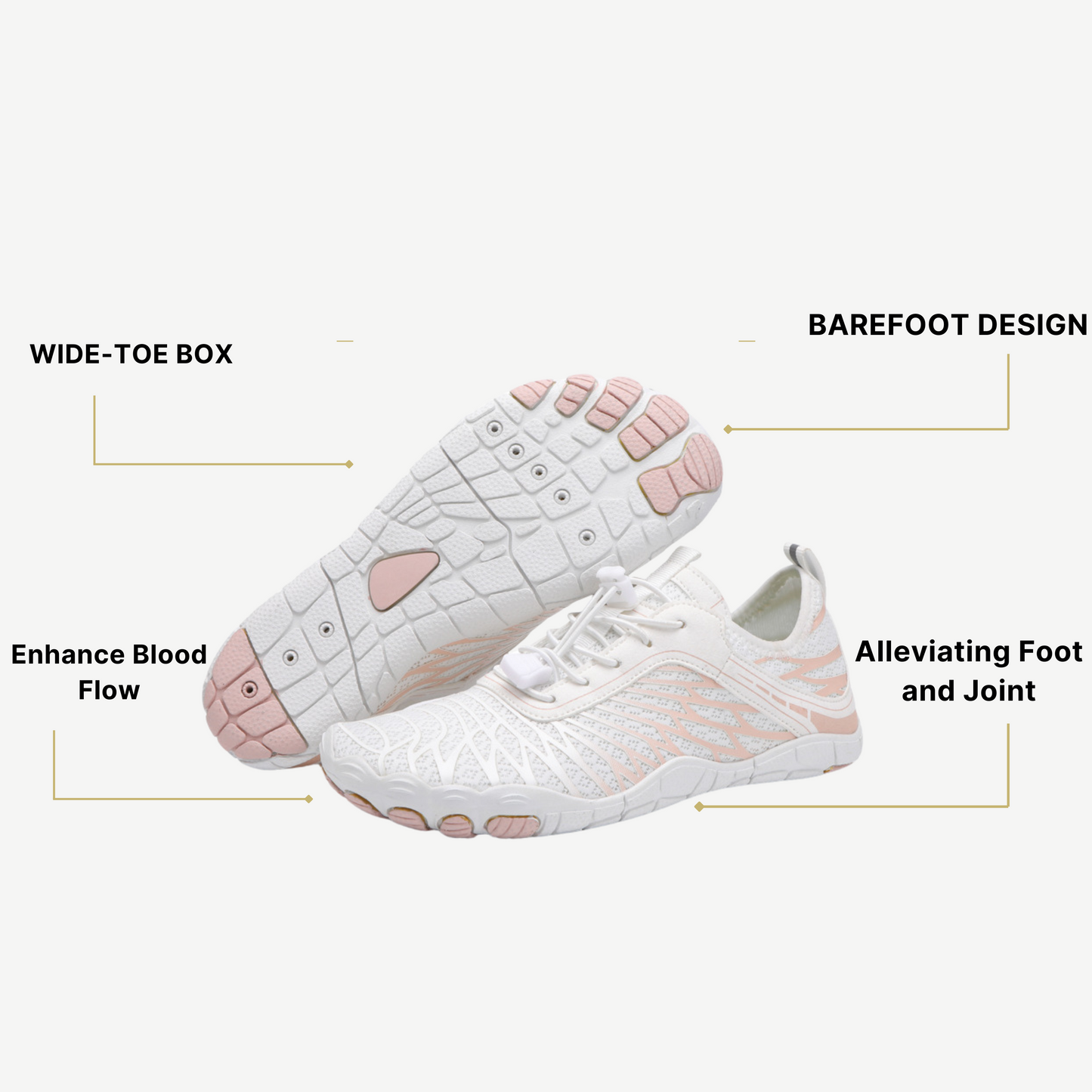 Laufschuhe Barfußschuhe Leicht Flexibel Sport