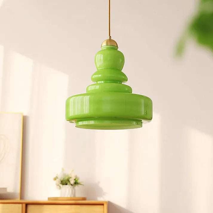 Moderne Glas Deckenlampe Pendelleuchte Luxus Design - BerlinGlamour