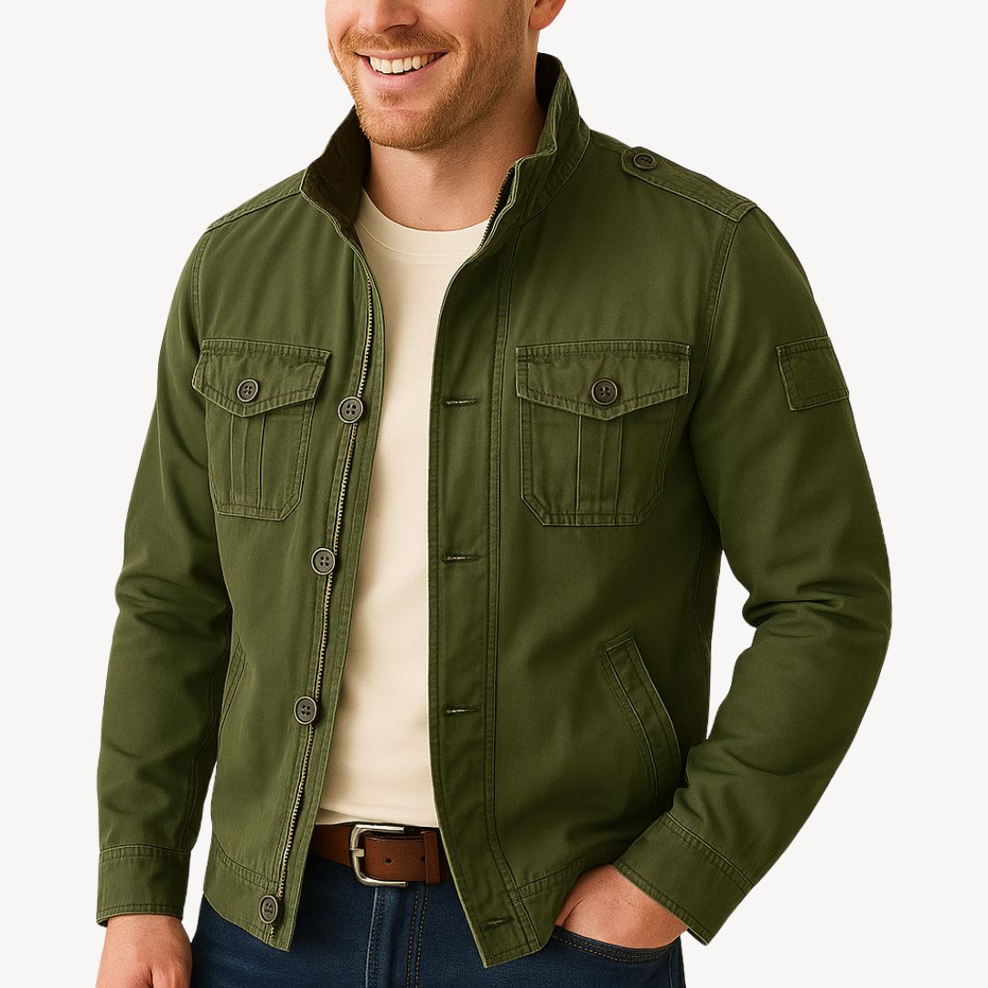 Baumwoll-Feldjacke Herren | Loravelle 1