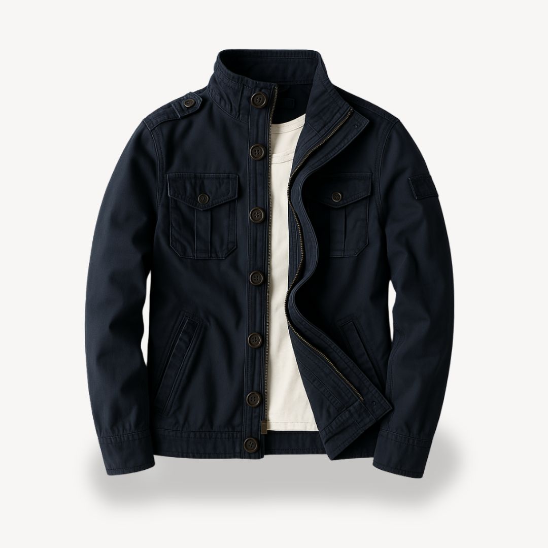 Baumwoll-Feldjacke Herren | Loravelle 4