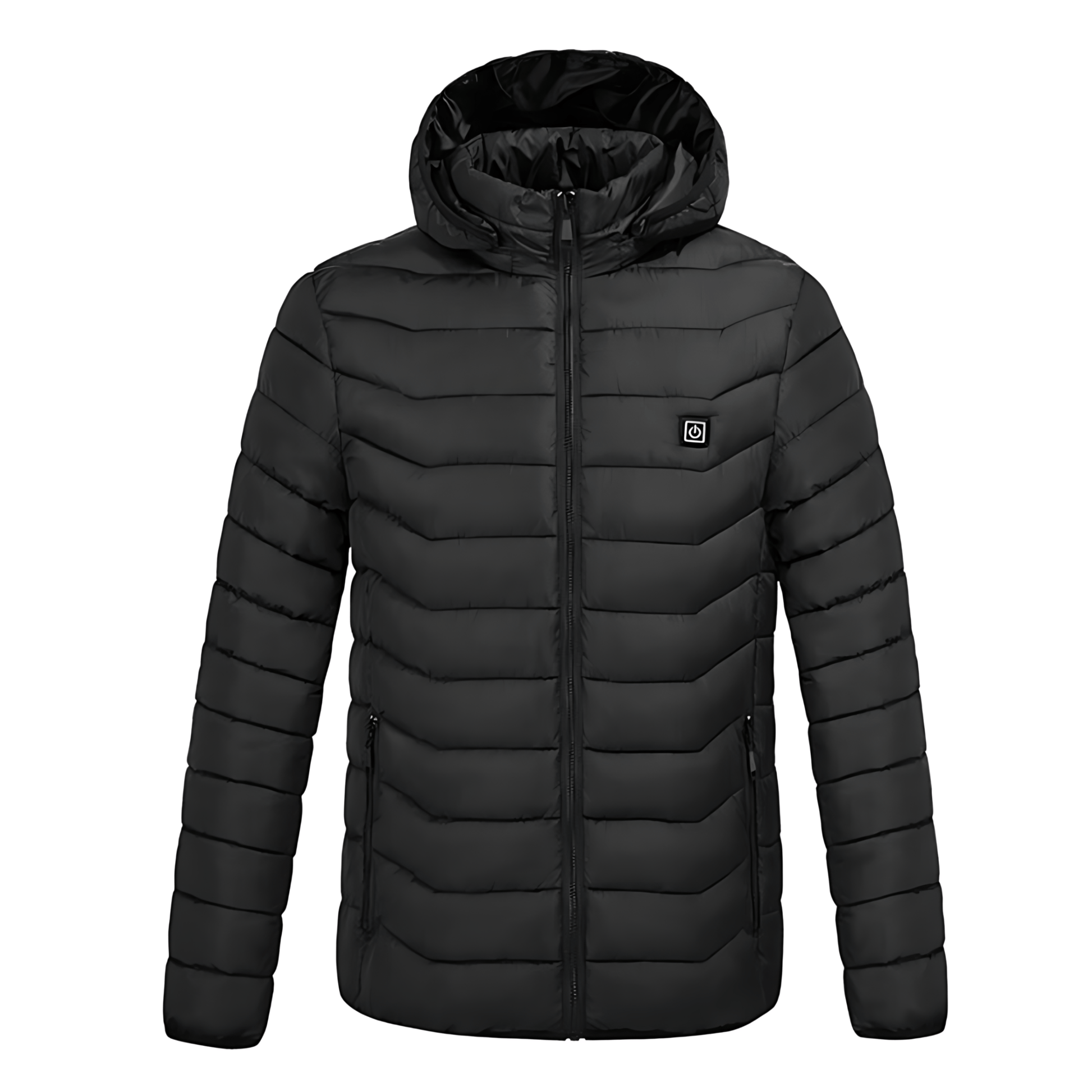 Beheizte Jacke - Kapuze - Puffer - Daunenjacke - Winterjacke für Männer-Chaps Herrenmode