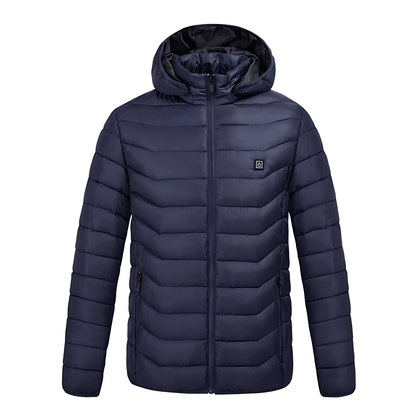 Beheizte Jacke - Kapuze - Puffer - Daunenjacke - Winterjacke für Männer-Chaps Herrenmode