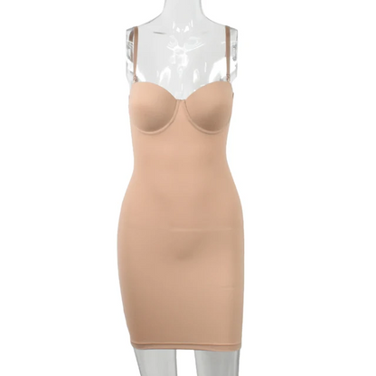 Kleid Bodyshaper Figurformendes Damenkleid