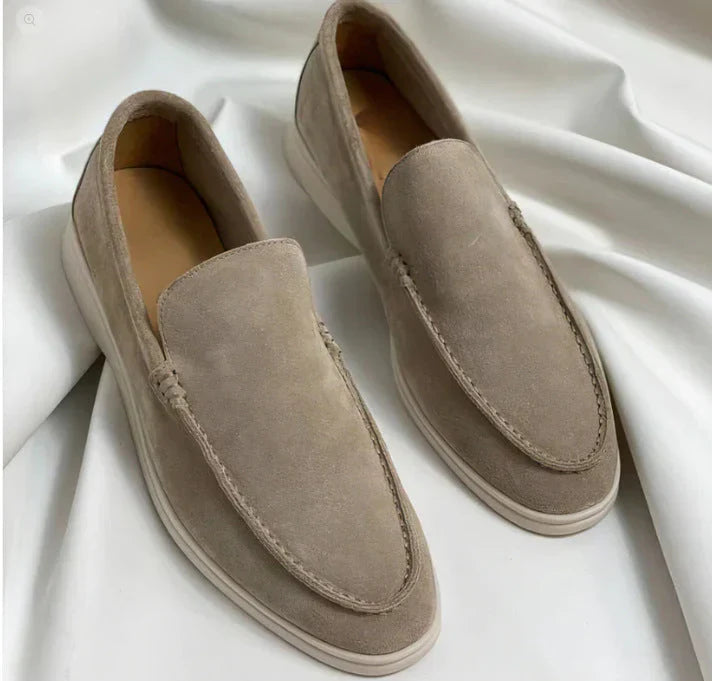 Herren Loafer Schuhe Braun Lederschuhe Elegante