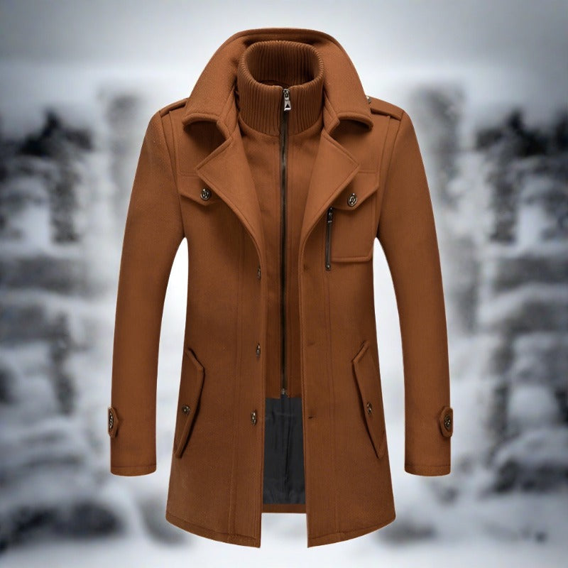 Dickwinter Mantel Frauen Warm High Kragen