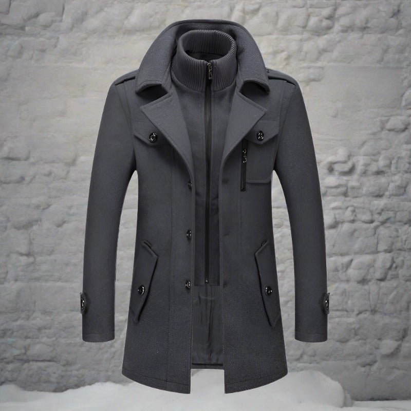 Dickwinter Mantel Frauen Warm High Kragen - BerlinGlamour