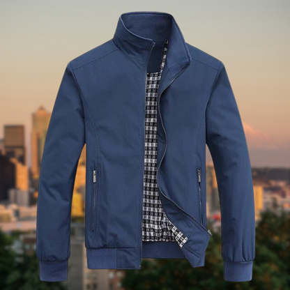 Leichte Übergangsjacke Stehkragen Outdoor Jacke Alltag