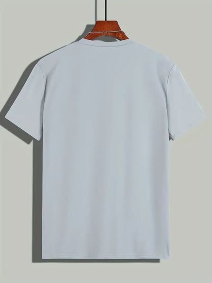 Männer T-Shirt Elegantes Slim Fit