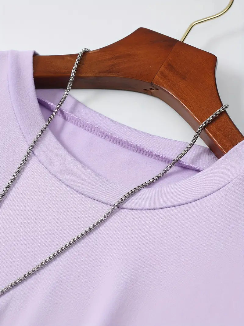 Männer T-Shirt Elegantes Slim Fit