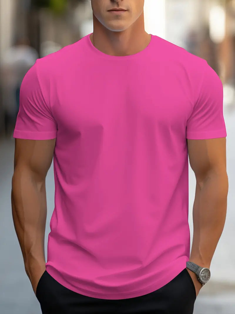 Männer T-Shirt Elegantes Slim Fit
