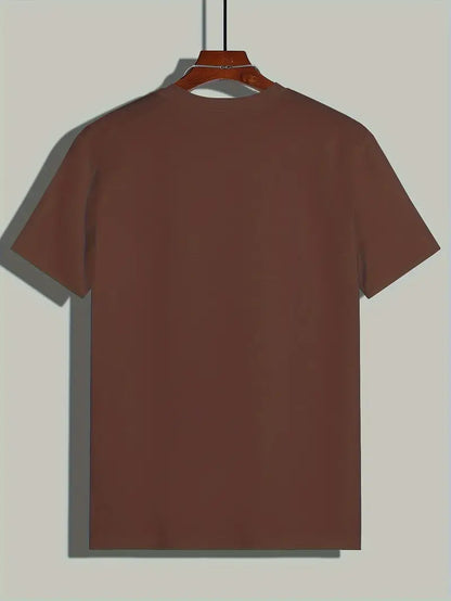 Männer T-Shirt Elegantes Slim Fit