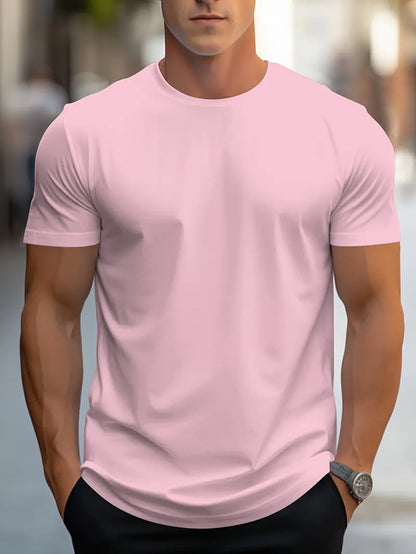 Männer T-Shirt Elegantes Slim Fit