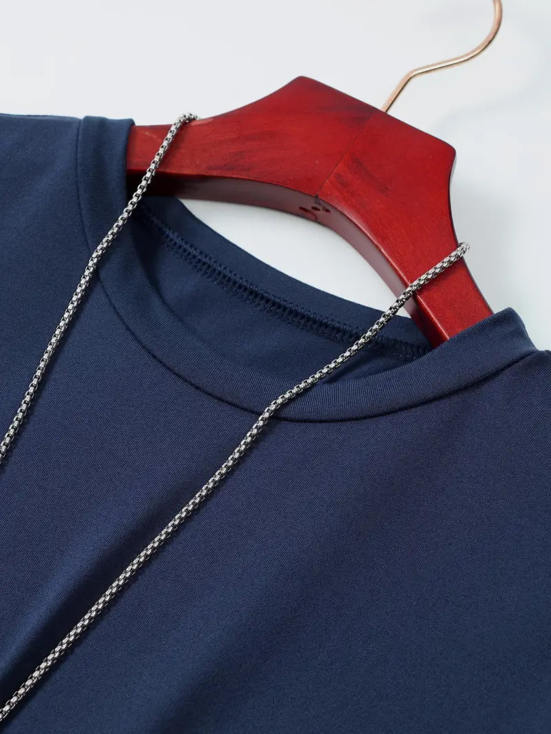 Männer T-Shirt Elegantes Slim Fit