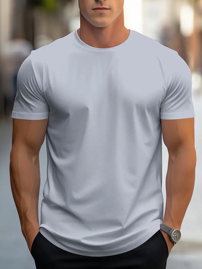 Männer T-Shirt Elegantes Slim Fit