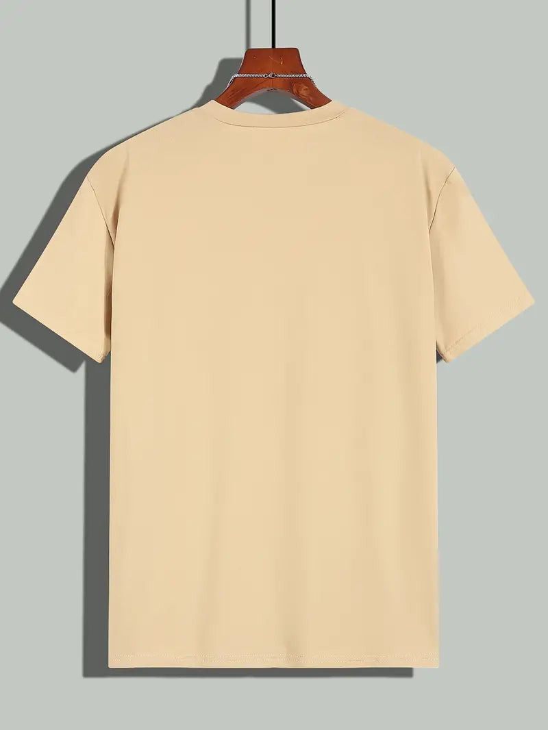 Männer T-Shirt Elegantes Slim Fit