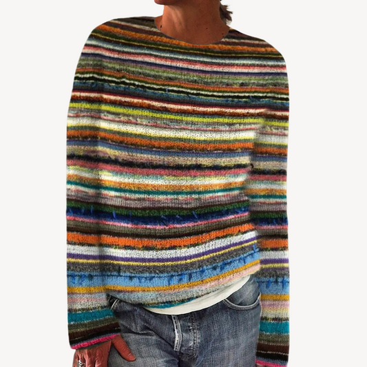 Bestickter Blumenpullover für Damen | Loravelle 0