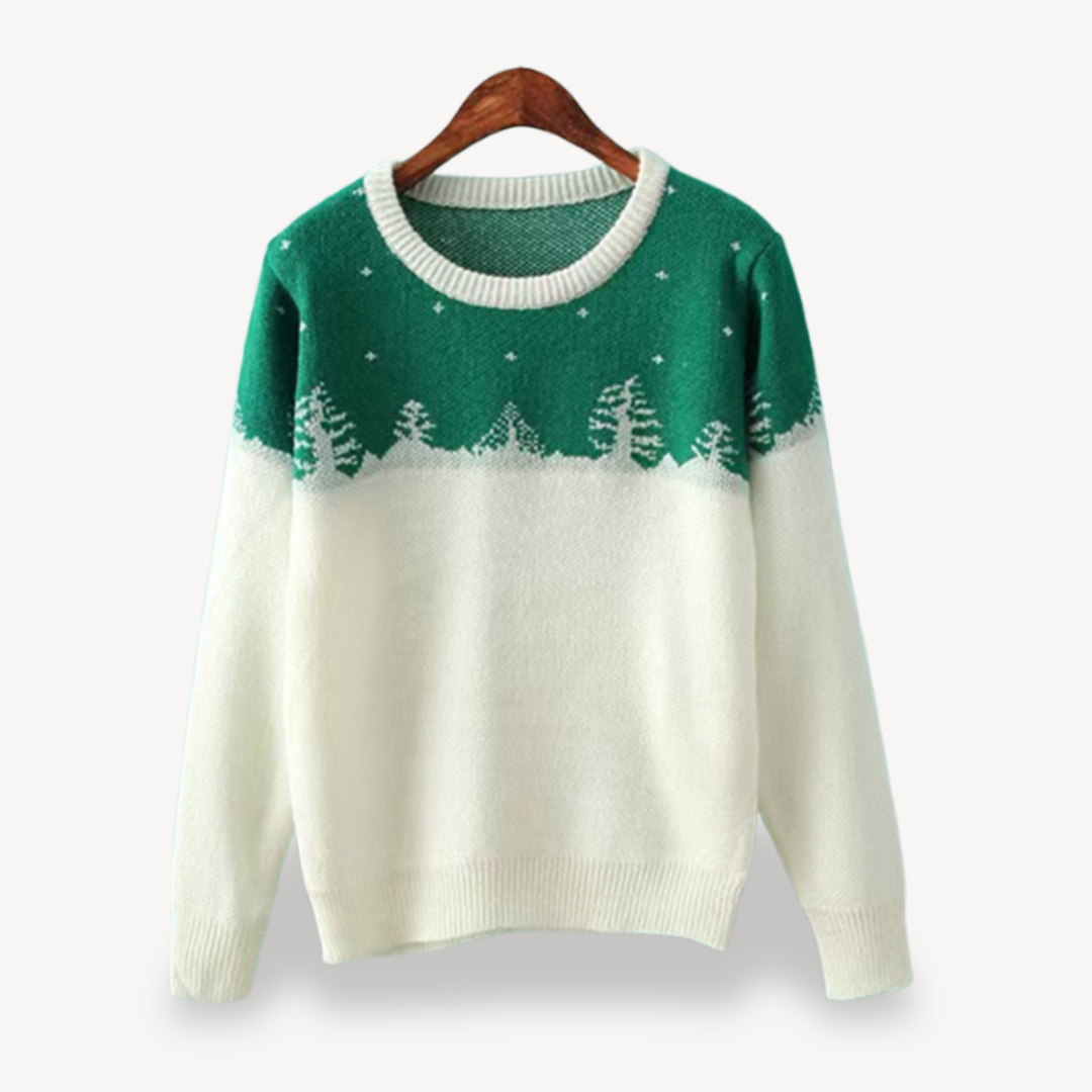Bestickter Blumenpullover für Damen | Loravelle 3
