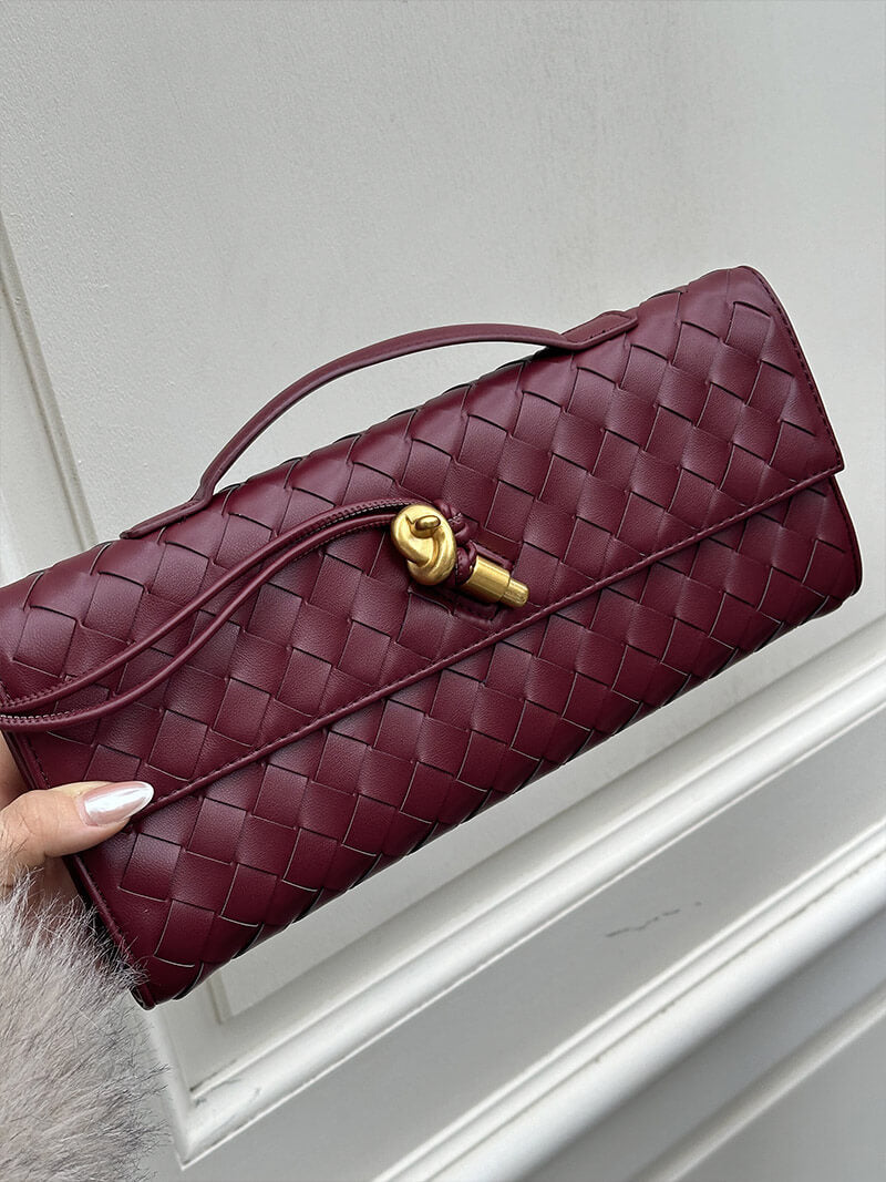 Woven Tasche Bianca Elegante Reisetasche