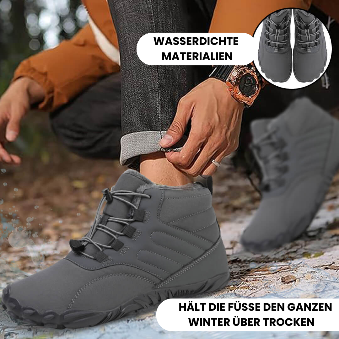 Wasserdichte Winter-Barfußschuhe Warm und Flexibel