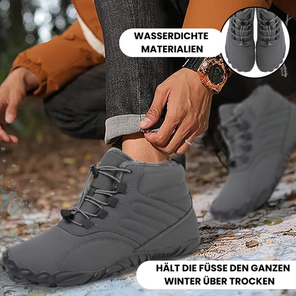 Wasserdichte Winter-Barfußschuhe Warm und Flexibel