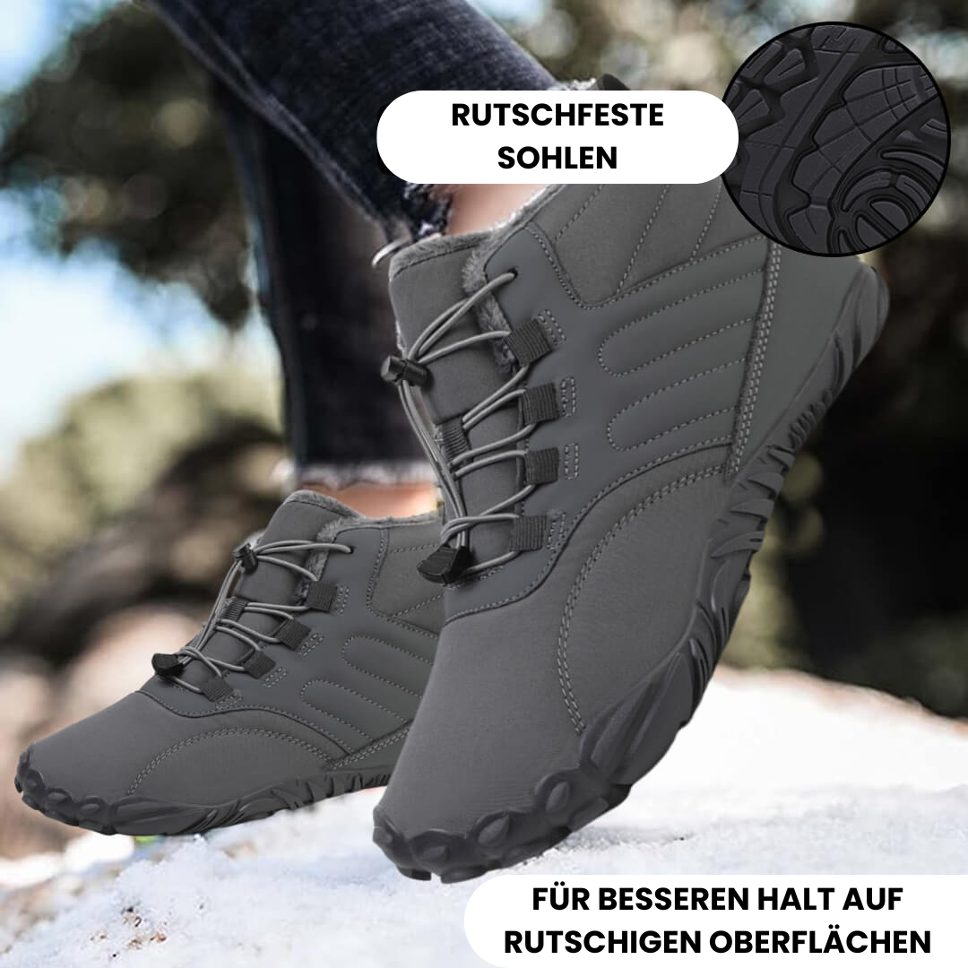 Wasserdichte Winter-Barfußschuhe Warm und Flexibel