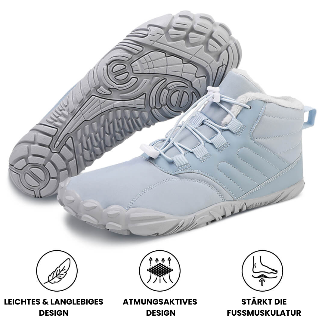 Wasserdichte Winter-Barfußschuhe Warm und Flexibel