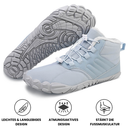 Wasserdichte Winter-Barfußschuhe Warm und Flexibel