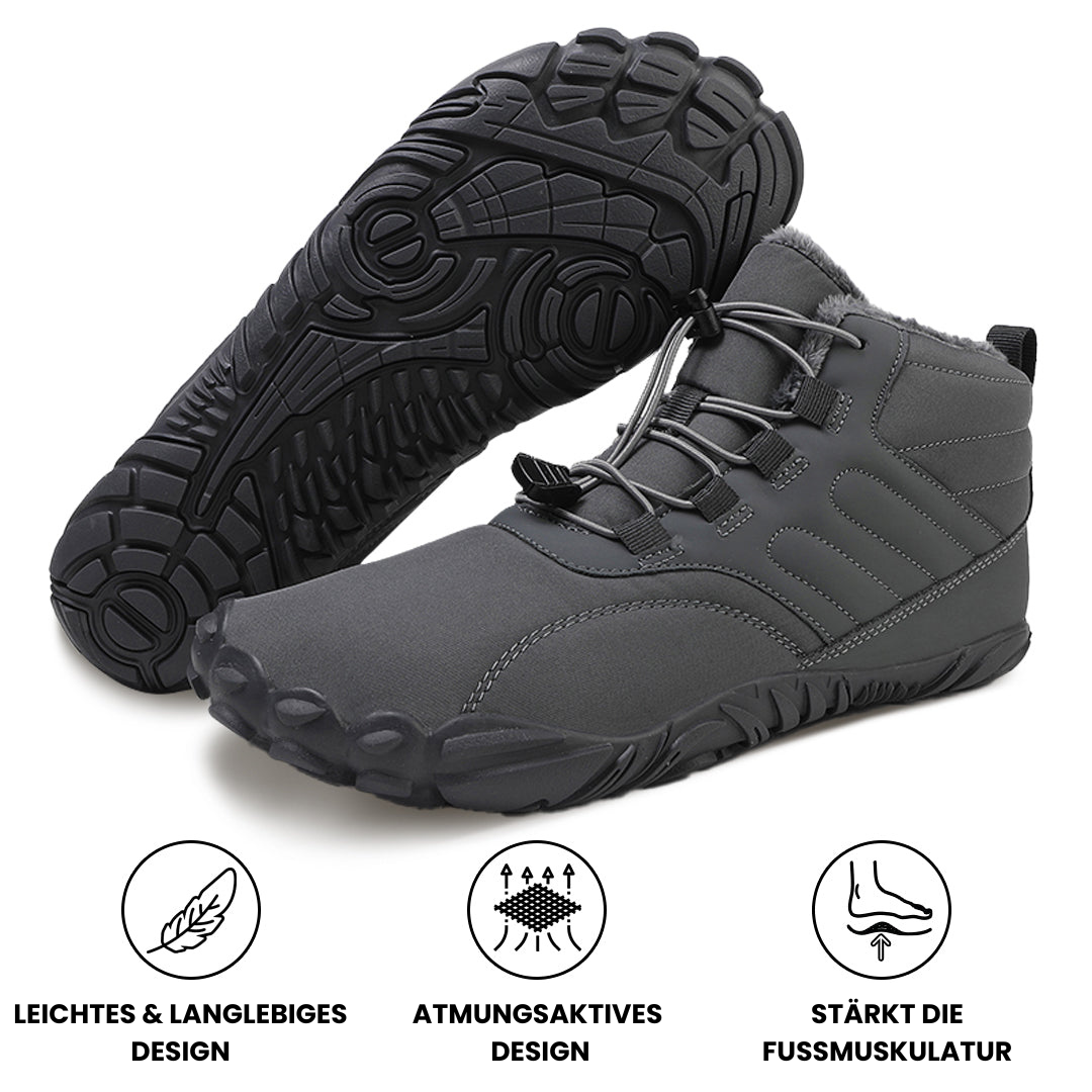 Wasserdichte Winter-Barfußschuhe Warm und Flexibel