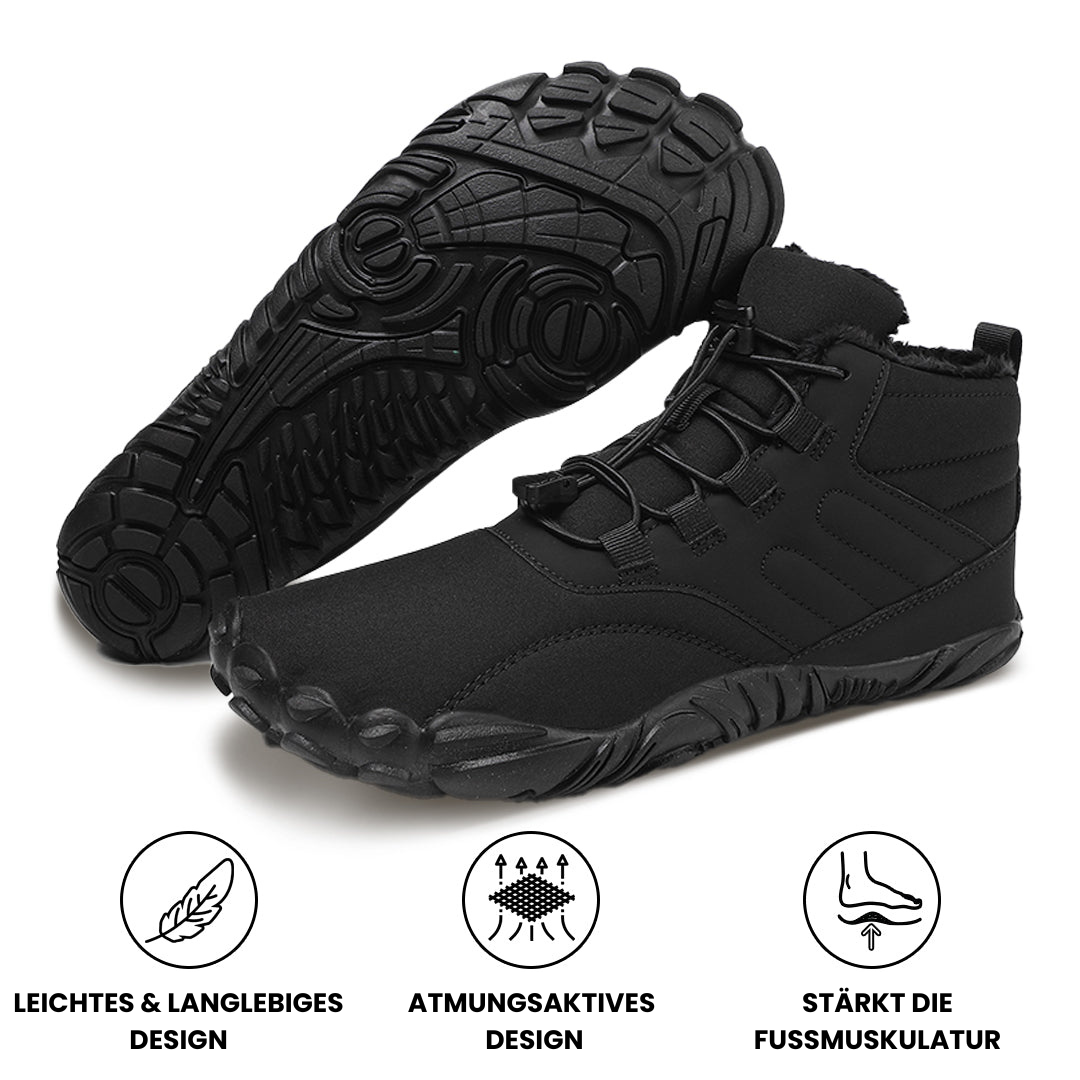 Wasserdichte Winter-Barfußschuhe Warm und Flexibel