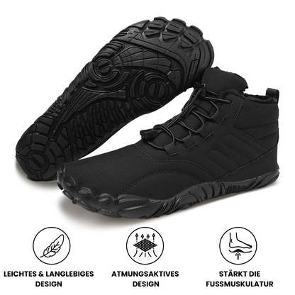 Wasserdichte Winter-Barfußschuhe Warm und Flexibel
