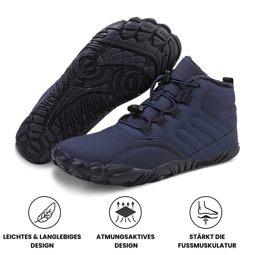 Wasserdichte Winter-Barfußschuhe Warm und Flexibel