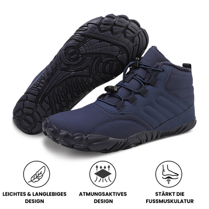 Wasserdichte Winter-Barfußschuhe Warm und Flexibel