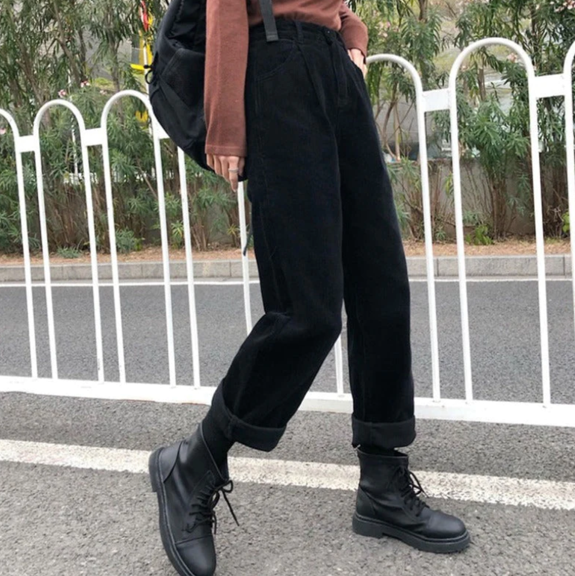 Schicke Kordhose Damen Elegant