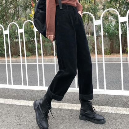 Schicke Kordhose Damen Elegant